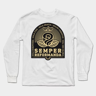 The church must always be reformed Long Sleeve T-Shirt